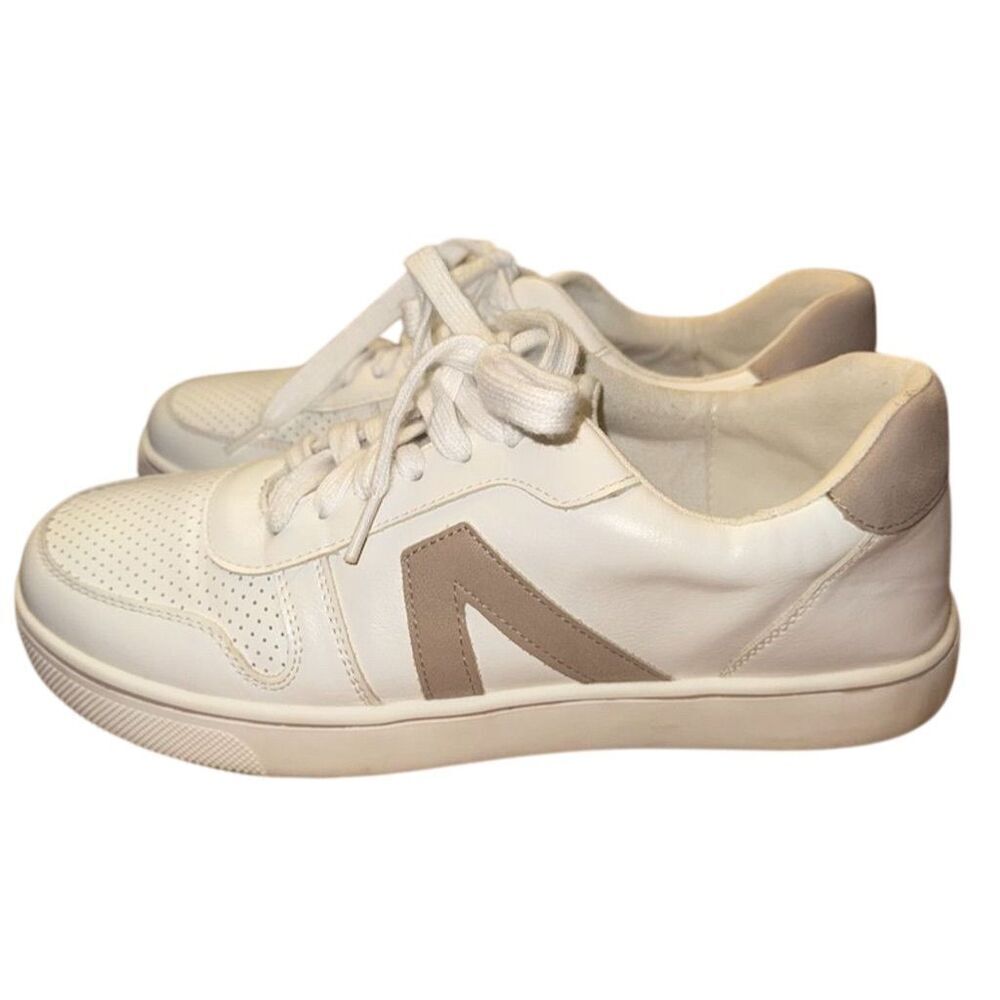 MIA Krew White Vegan Leather Sneakers Women's Size 9 Medium